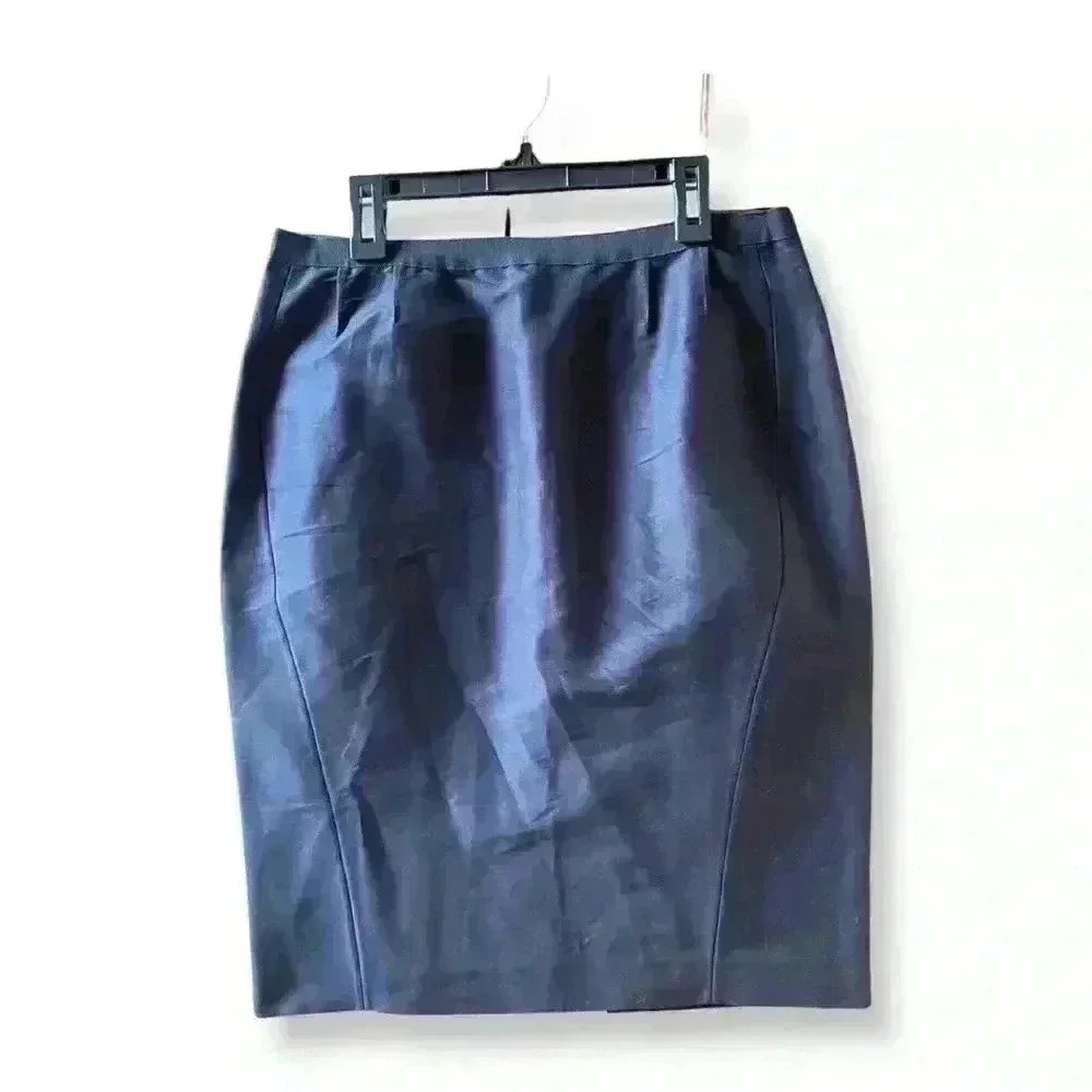 Black Givenchy Knee Length Pencil Skirt Size EU 40/US 8